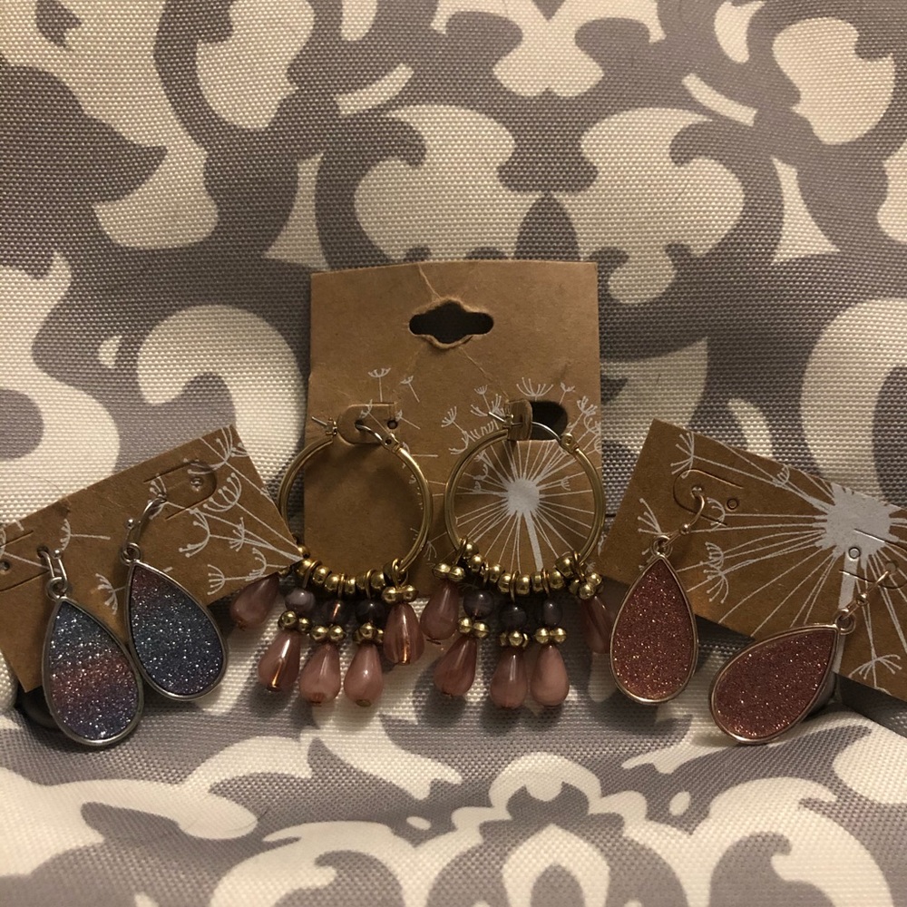 Mermaid Unicorn Colors Earring Bundle
